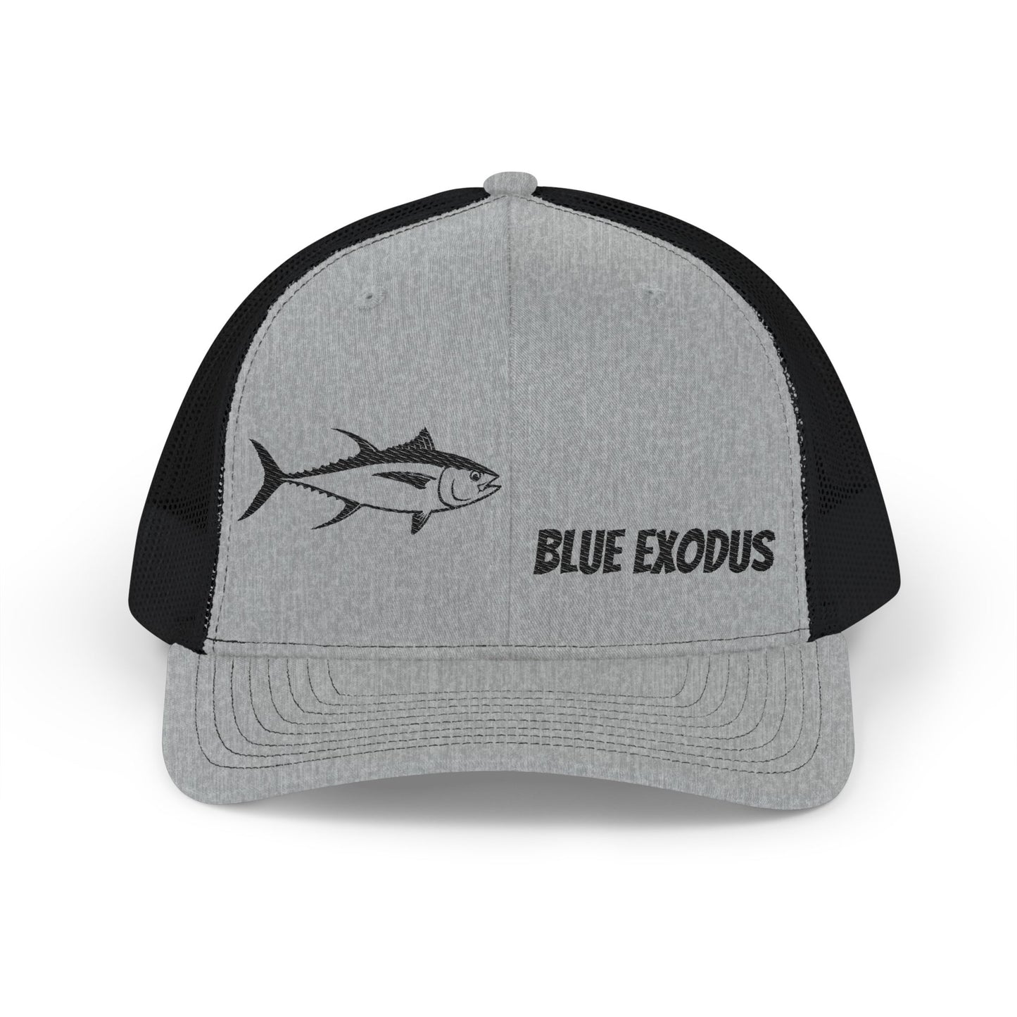 Yellowfin Tuna Blue Exodus SnapBack Trucker