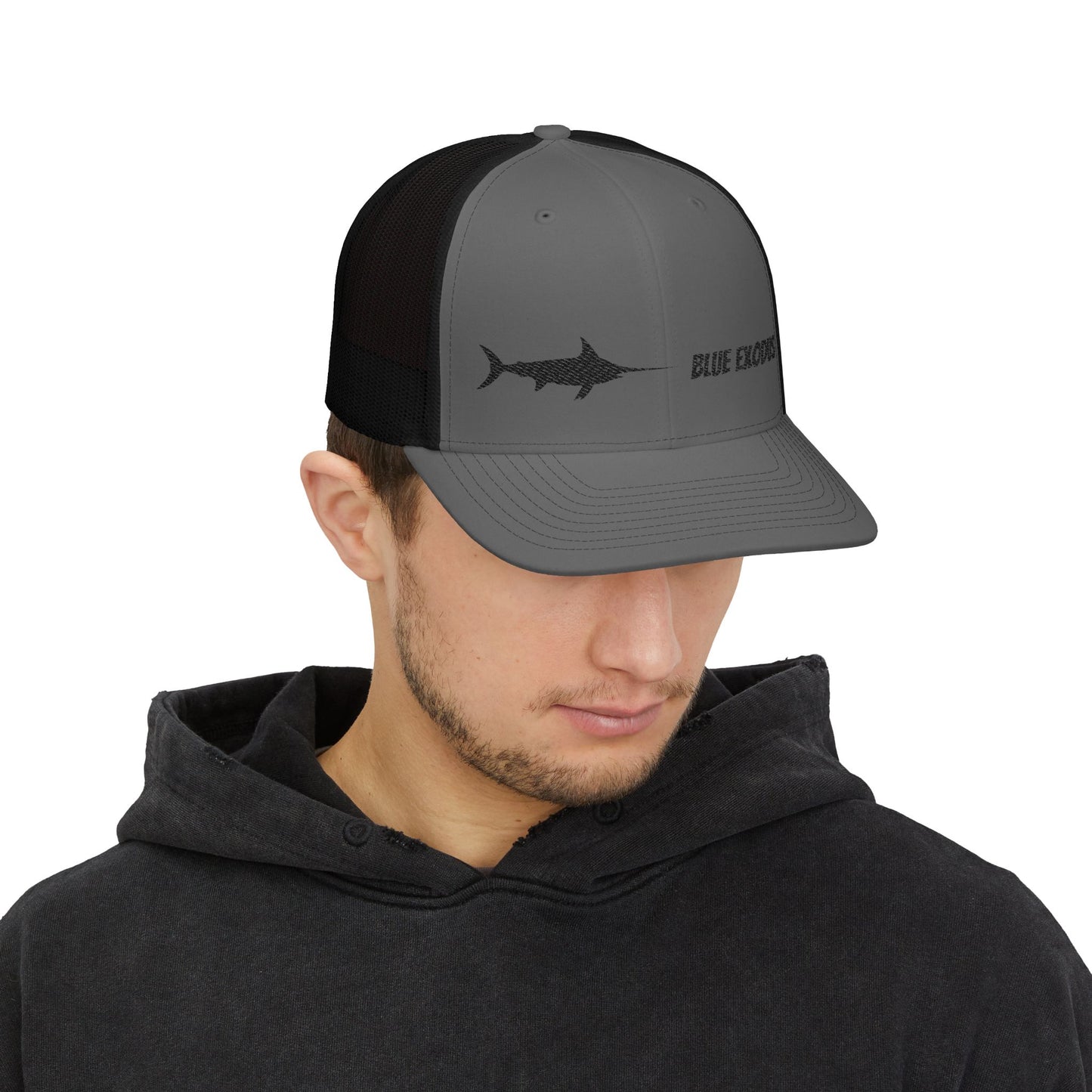 Swordfish Blue Exodus Snapback Trucker Cap